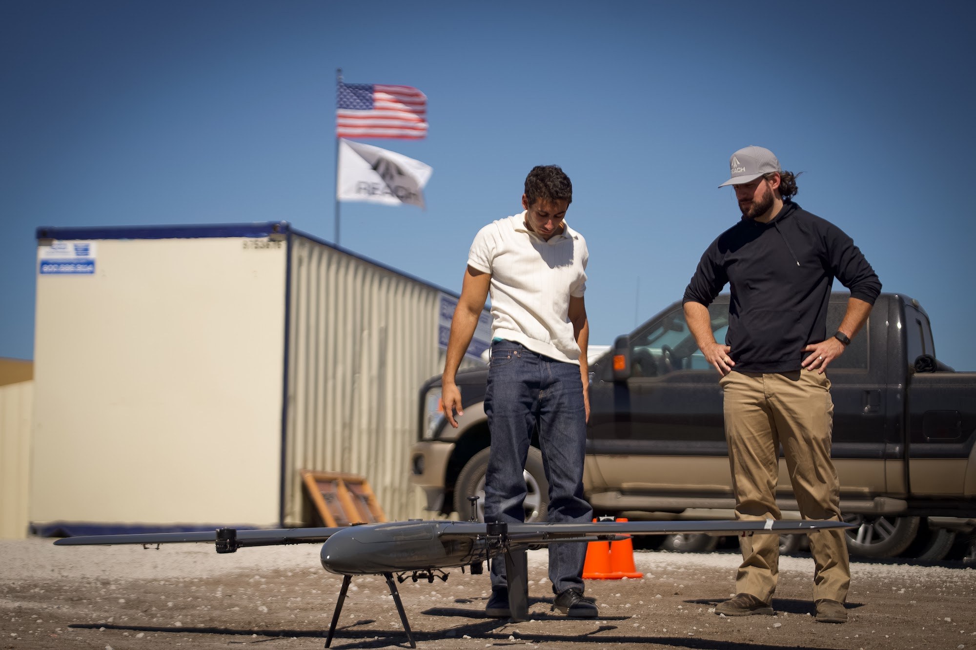 Participants at the San Diego field demonstration